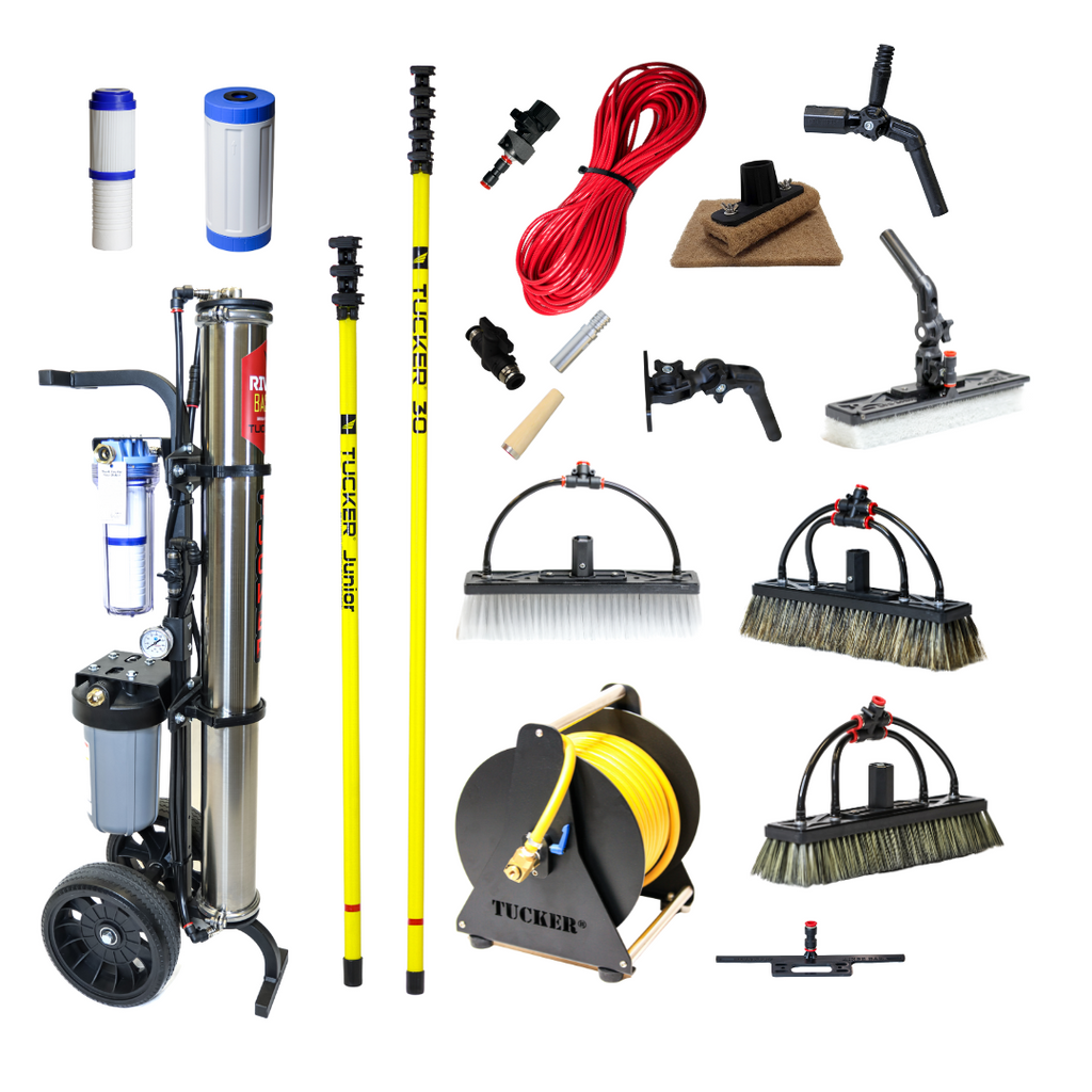 Tucker Ultimate Residential Kit, window cleaning