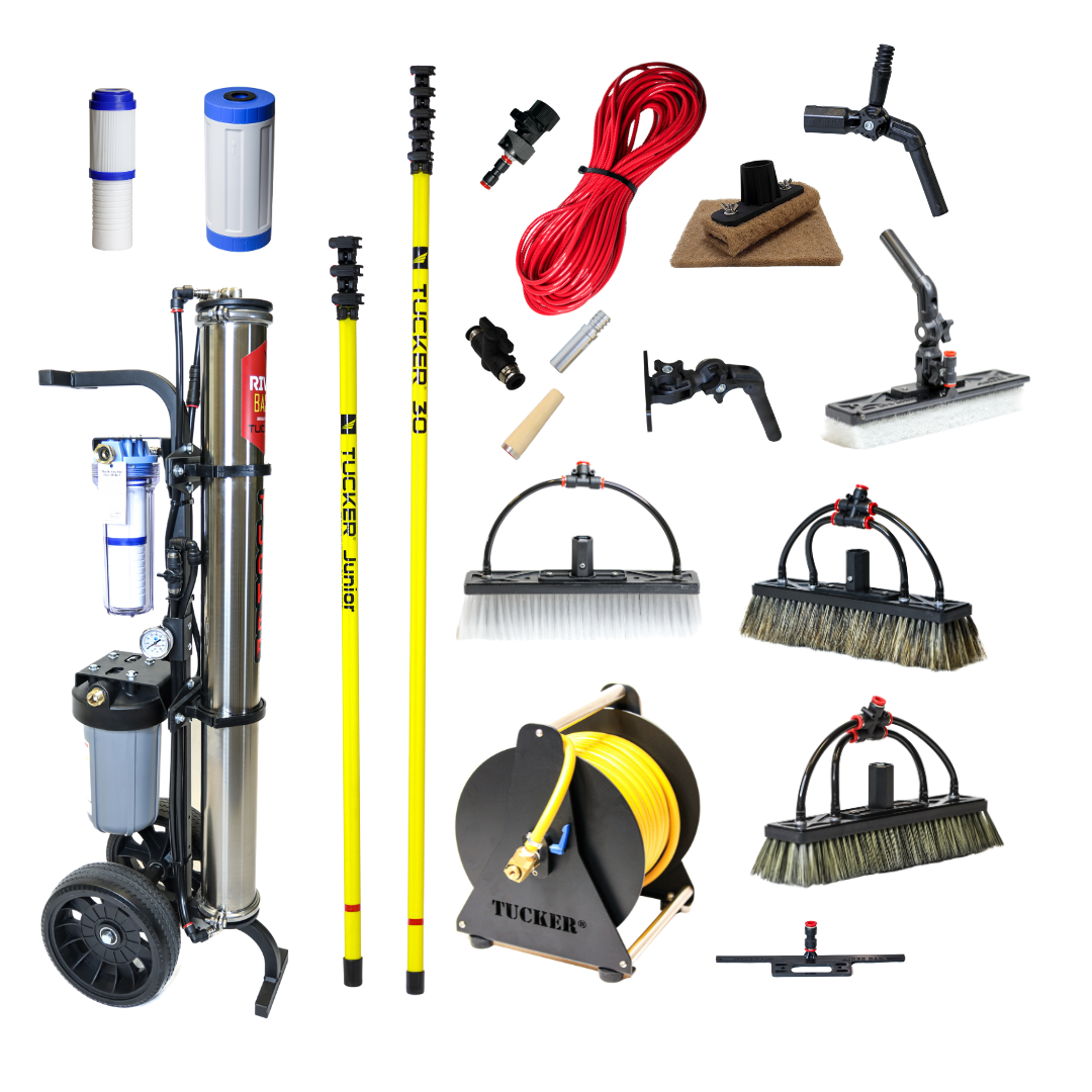 Tucker Ultimate Residential Kit, window cleaning