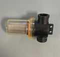 Inline Filter, can-typr, clear, 3/4", 40mesh