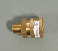COUPLER,  3/8"" MALE BRASS"
