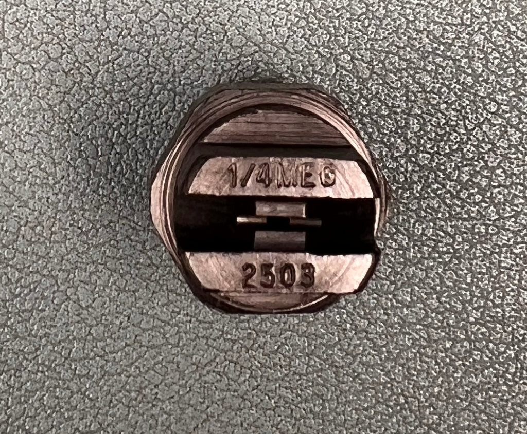 NOZZLE, #3x25 1/4"" MEG
