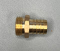 GARDEN HOSE BARB 3/4"" x 3/4"" M