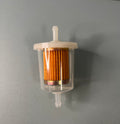 FUEL FILTER,PLASTIC 1/4"" GAS