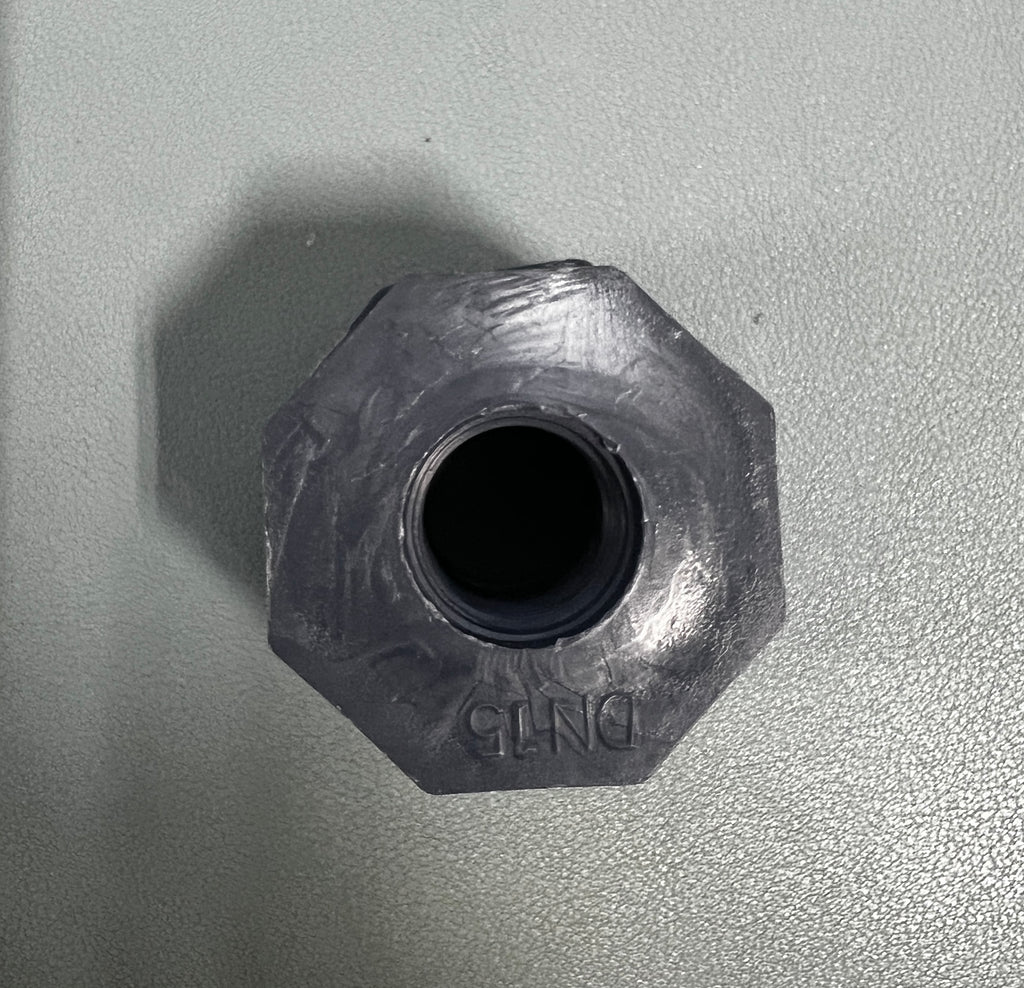 Bulkhead 1/2' thread hole diameter 1 1/4"