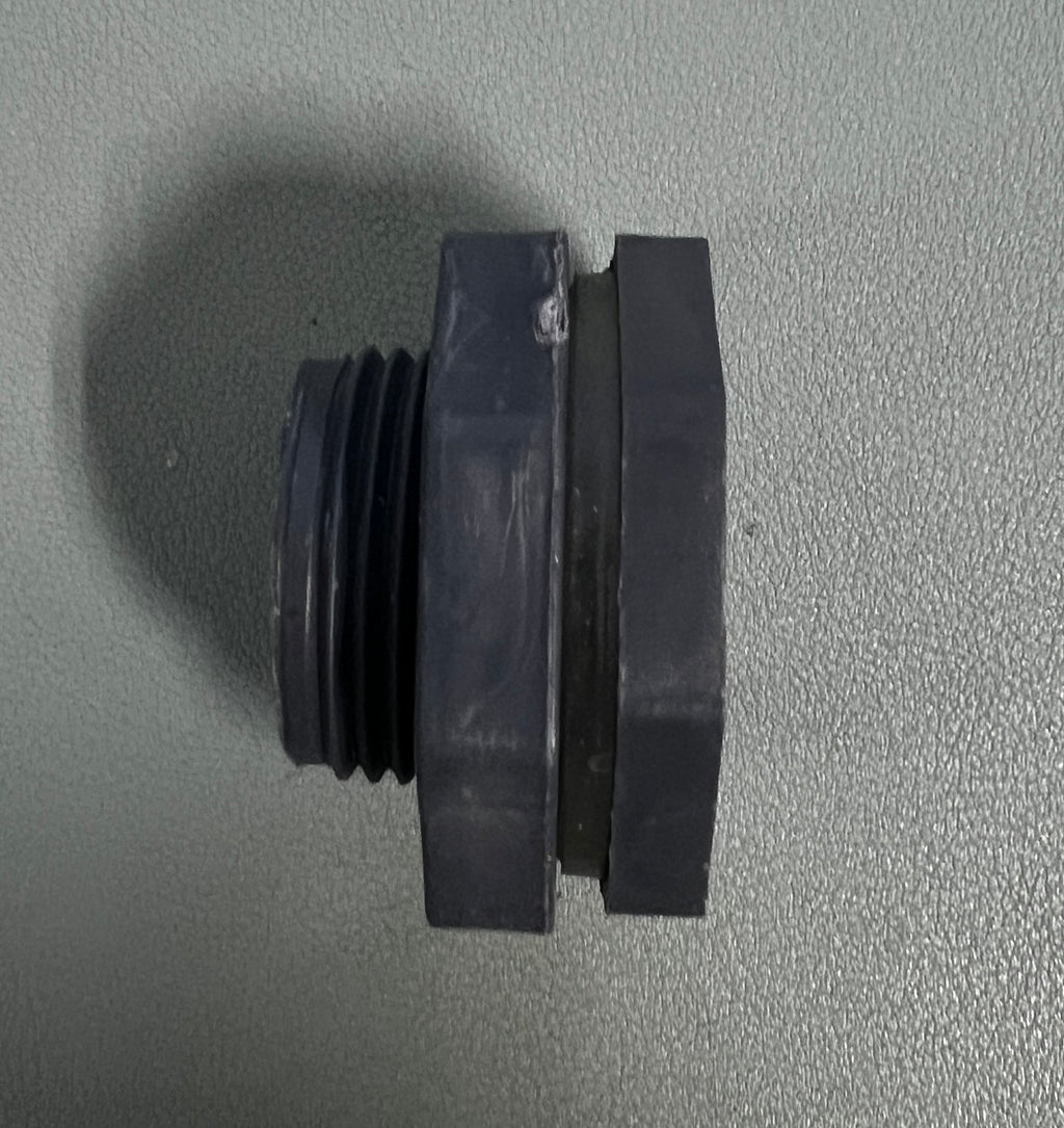 Bulkhead 1/2' thread hole diameter 1 1/4"