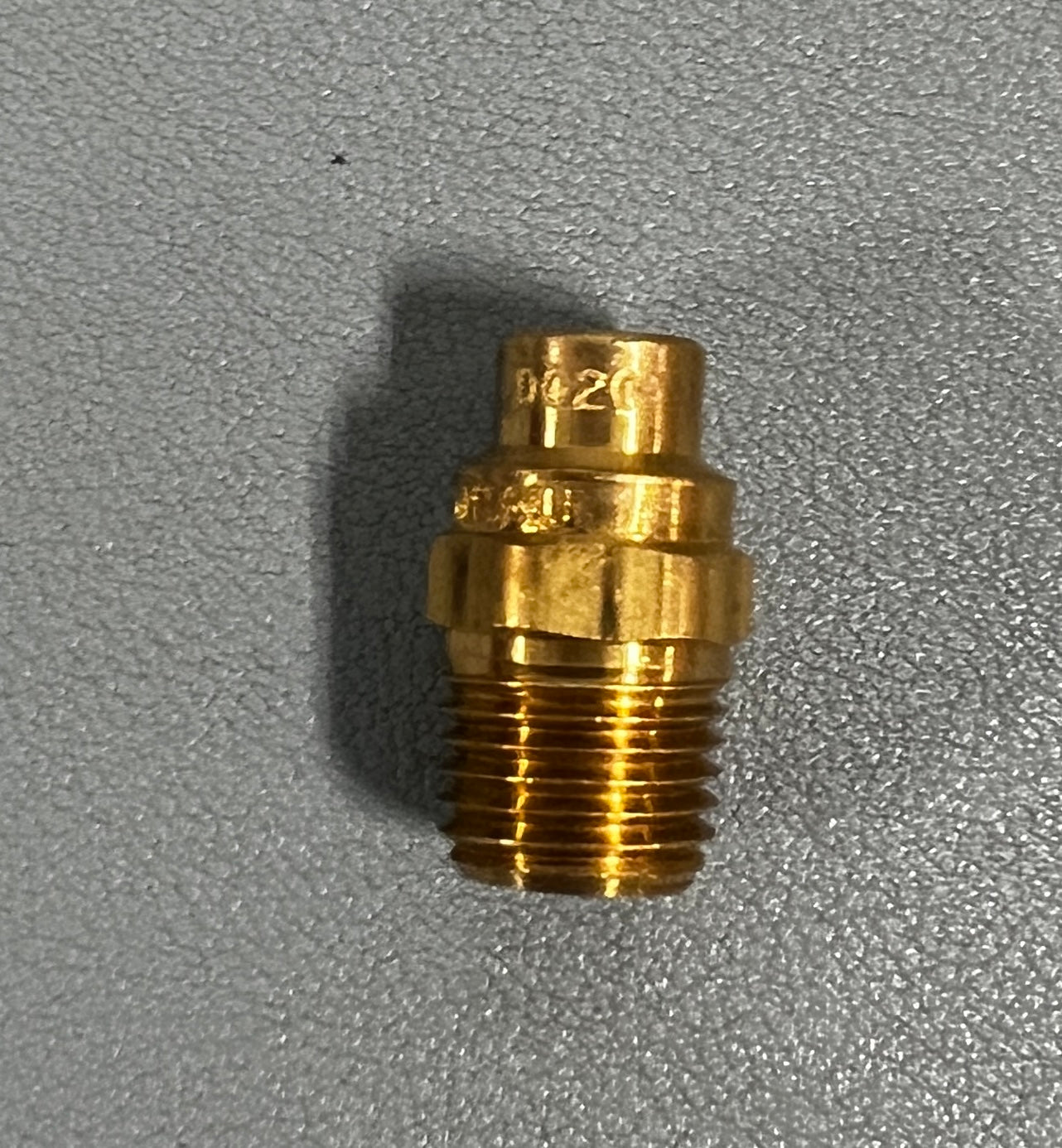 NOZZLE 20x0 1/4"" V-JET BRASS"