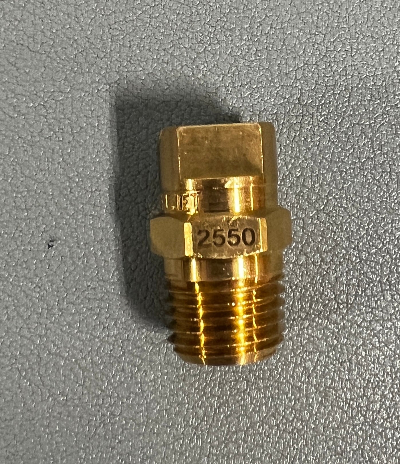 NOZZLE 50x25 1/4"" VEE JET BRAS