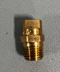 NOZZLE 40x25 1/4' VEE JET BRAS