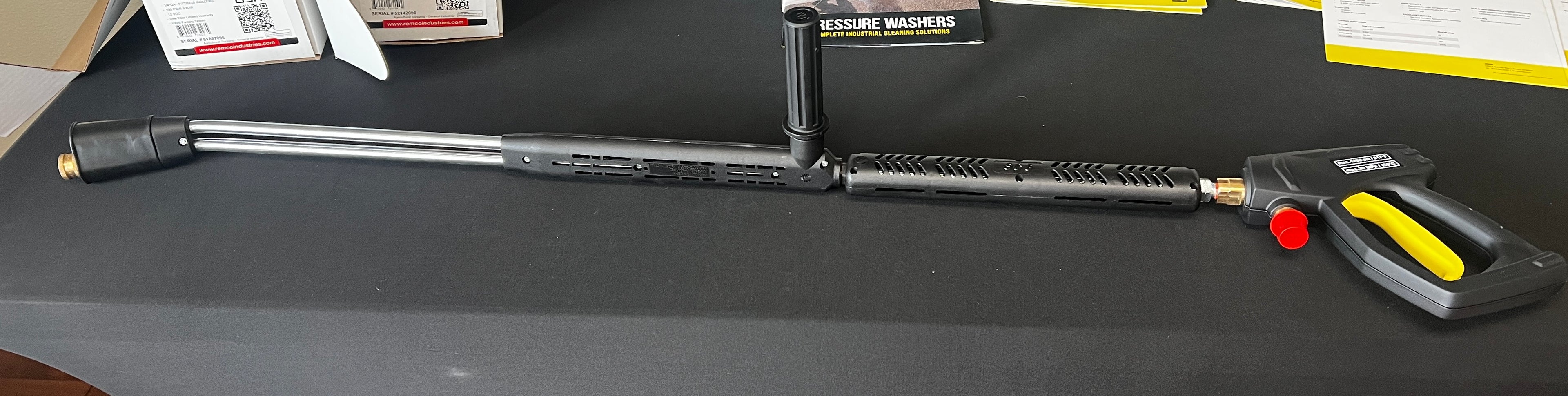 Landa Trigger Gun and Variable Pressure Lance
