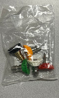 NOZZLE KIT,QC,1/4",5PK (5.0) LEGACY
