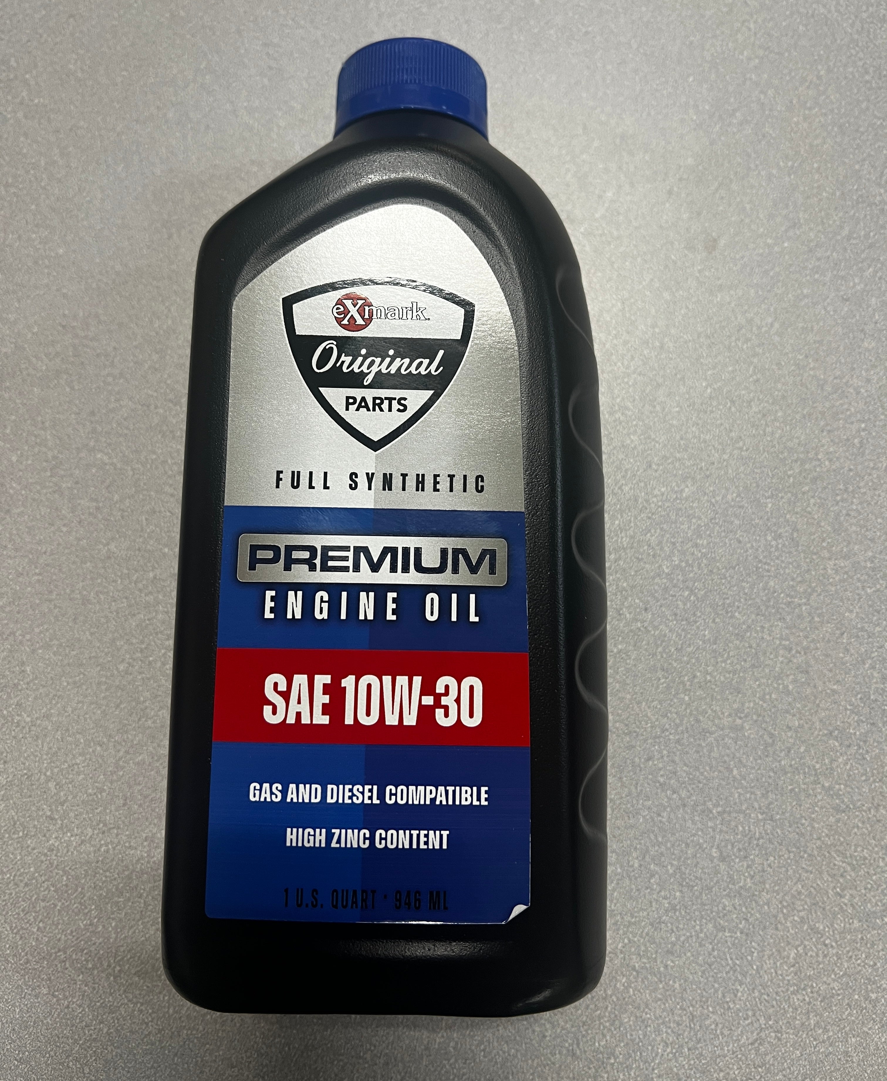 SAE 10W-30 Full Synthetic Oil