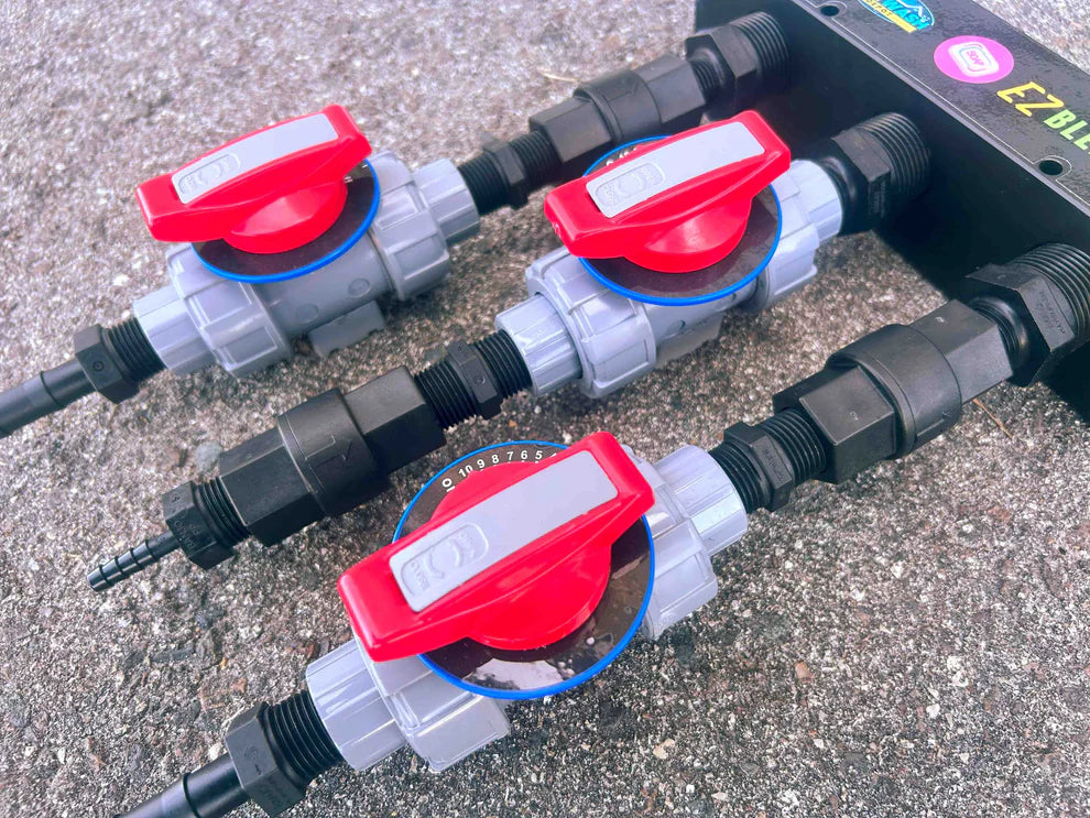 Mixing System w/ EZ BLEND Block Mount - 1/2" 3-Way