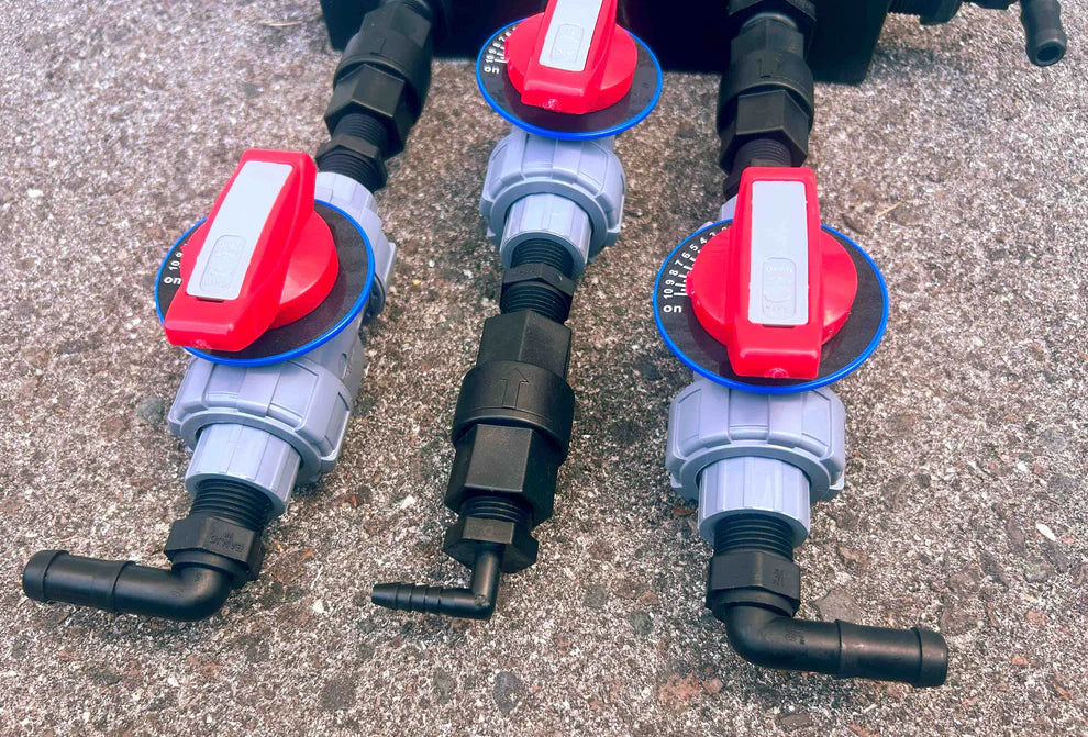 Mixing System w/ EZ BLEND Block Mount - 1/2" 3-Way